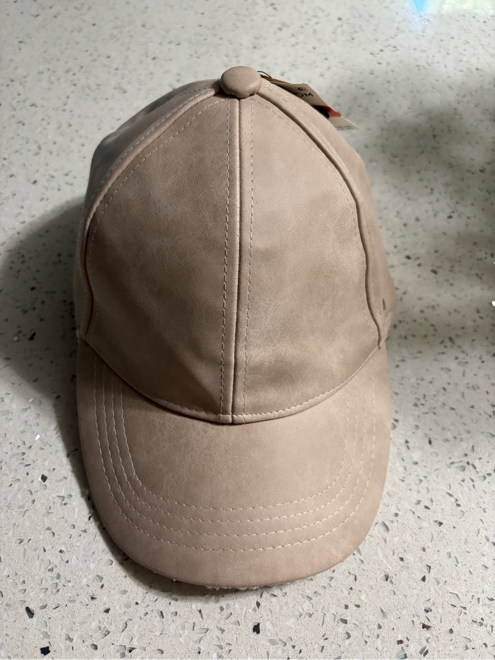 Steve Madden Beige Baseball Cap NWT